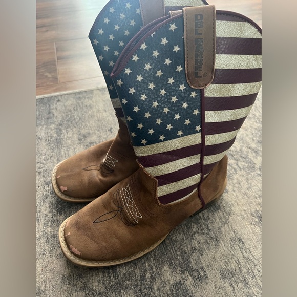 DBL Barrel American flag boots - Picture 2 of 2